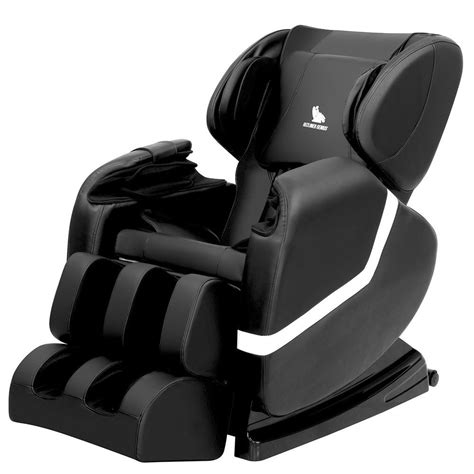 Deluxe Recliner Full Body Shiatsu Massage Chair Zero Gravity With Heat Food Rest Shiatsu