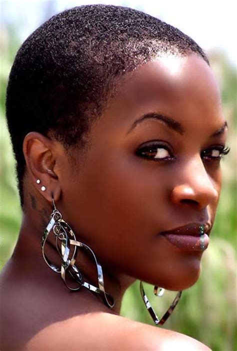Short haircut with patterns in the back Pics Of Short Hairstyles for Black Women | Short ...