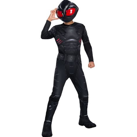 Halloween Aquaman Movie Black Manta Child Costume