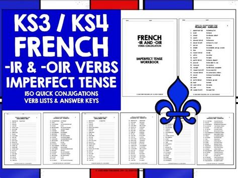 French Ir Verbs Conjugation Practice 5 Teaching Resources