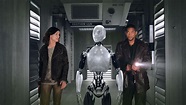 "I, Robot" movie still, 2004. L to R: Bridget Moynahan, Will Smith ...
