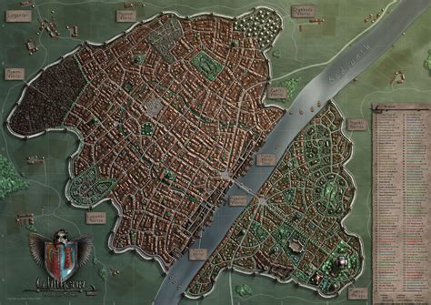Wilthorm A Fantasy City By Khorghil On Deviantart Fantasy City Map