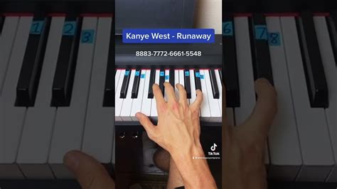 Kanye West Runaway Easy Piano Tutorial Youtube