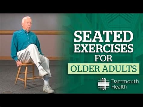 Seated Exercises For Older Adults YouTube