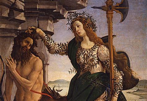 ‘pallas And The Centaur’ By Sandro Botticelli History Hit