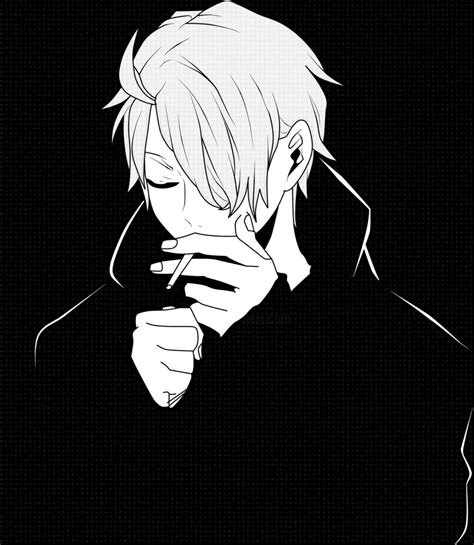 Anime Male Pfp Smoking