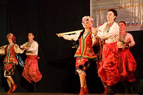 Rainbow Russian Folk Dance Performance At Pune