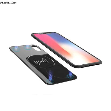 5000mah Battery Charger Wireless Charger Power Bank Case For Iphone X