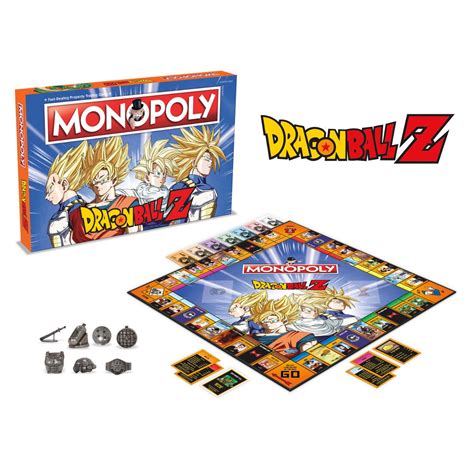 Dragon Ball Z Monopoly Board Game 5053410002565 Ebay