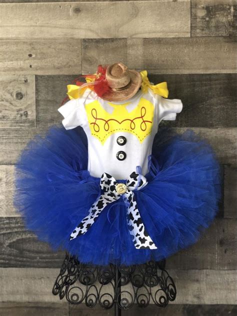 Inspired Toy Story Girls Jessy Outfit Costume Tutu Dress Set Etsy In