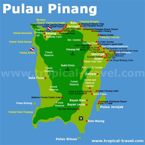 Penang Pulau Pinang Anreise Sehenswürdigkeiten Und Hotels Reiseinfos