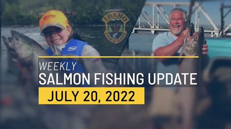 Weekly Salmon Fishing Update July 20 2022 Youtube