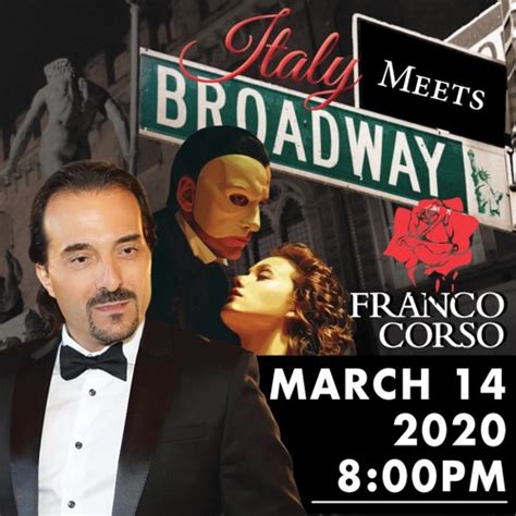 Franco Corso Italy Meets Broadway By Franco Corso Free Listening On