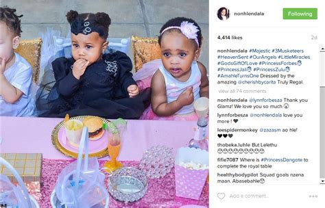 Inside Andile Jali And Nonhle Ndalas Daughters First B