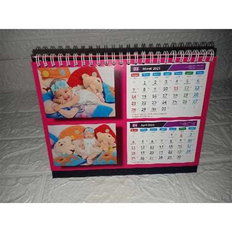 Jual Kalender Duduk 2023kalender Mejakalender Fotokalender Custom