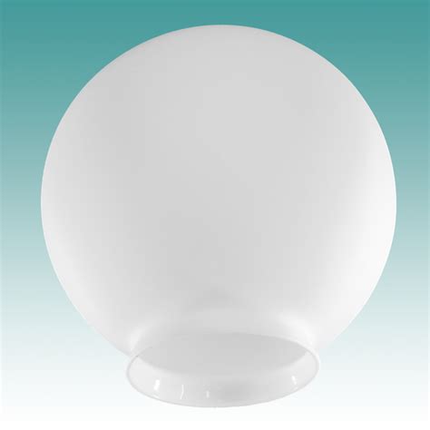 8415 Matte White Glass Globe 4 X 8 Glass Lampshades