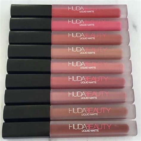 It can be really hard to just pick one so having four to choose have you tried huda beauty's liquid matte lipsticks before? Huda Beauty Liquid Matte Lipstick reviews in Lipstick ...