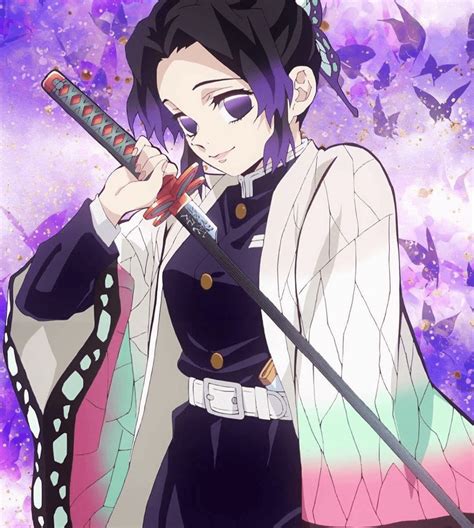 Shinobu Kocho Kimetsu No Yaiba Wallpapers Wallpaper Cave