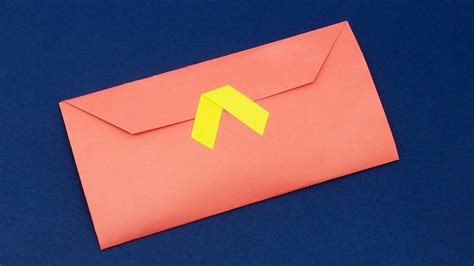 Super Easy Origami Envelope Tutorial How To Make A Paper Envelope
