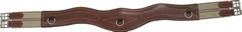 M Toulouse Anatomic Shaped Padded Leather Girth Cognac M Toulouse