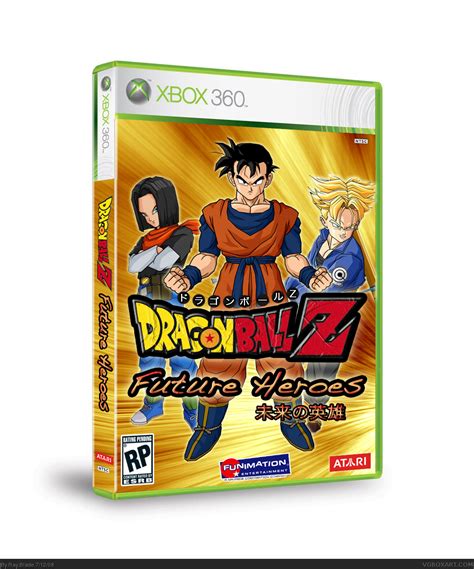 Dragonball Z Future Heroes Xbox 360 Box Art Cover By Ray Blade