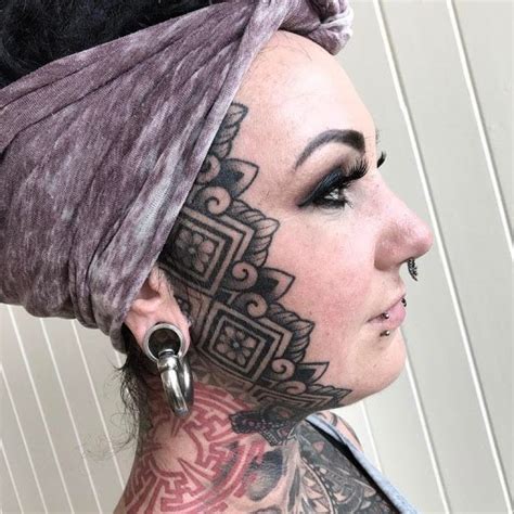 Top 50 Best Face Tattoos For Women Bold Loud Body Art