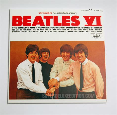 First Pictures The Beatles The Us Albums Box Set Beatles Vi