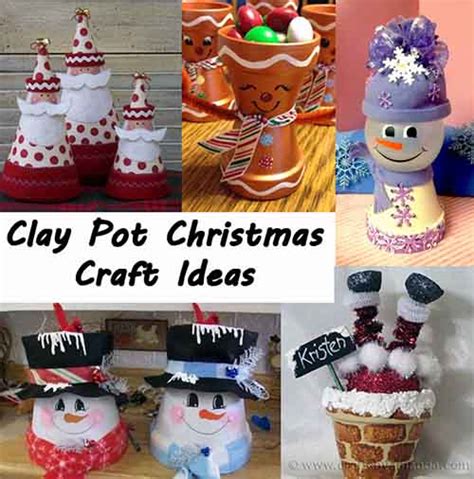 Clay Pot Christmas Crafts
