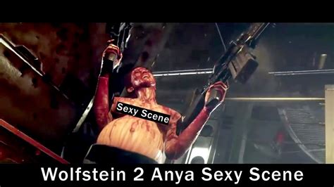 Wolfenstein 2 A Good Game The New Colossus Anya Sexy Scene YouTube