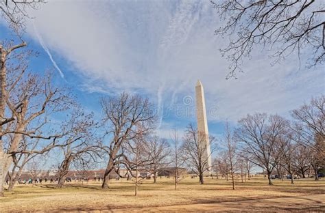 Washington Monument Obelisk United States Of America Stock Image