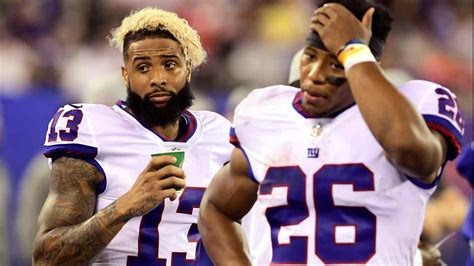 Former Giants Wr Odell Beckham Jr Has Telling Comments On Saquon Barkley