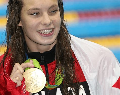 As canada's youngest olympic gold . Penny Oleksiak Opens Up about Friendship with Michael ...