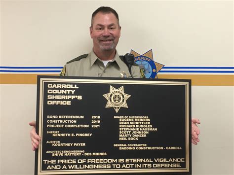 Officials Celebrate Near Completion Of New Carroll County Jail With