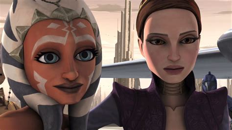 It Is So Sweet How Padme Is Shown As Ahsokas Mother Figure And Since