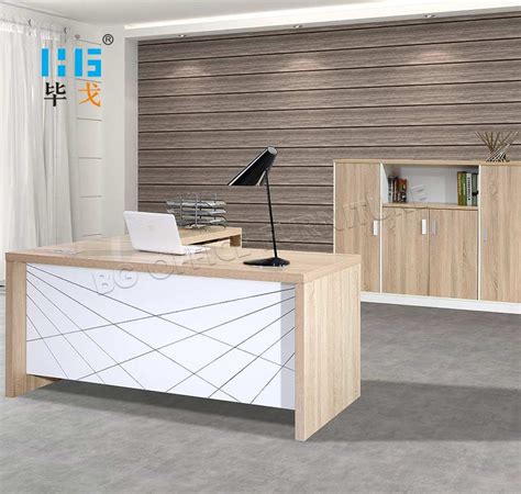 Wooden Office Table Modern Design ，executive Desk High Quality Office