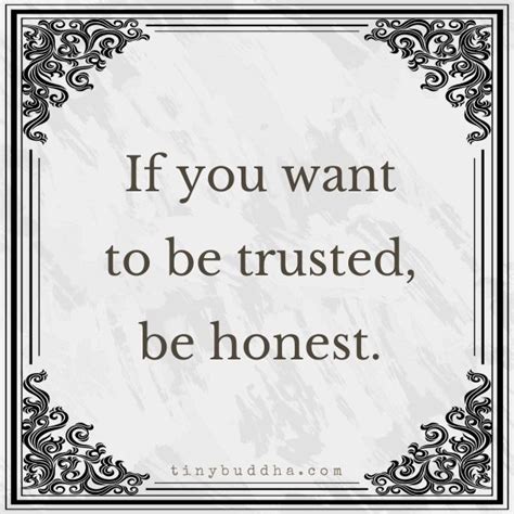 Trust And Honesty Its That Easy