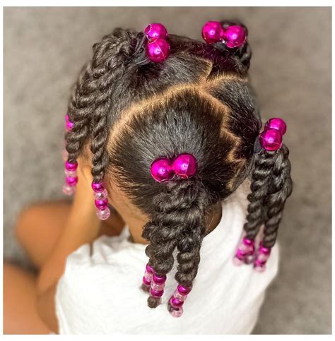 Grand Collection Of Braids With Beads For Little Girls Beads In Hair