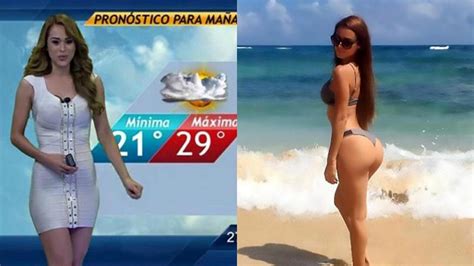 The Worlds Hottest Weather Girl Yanet Garcia Has Finally Arrived In The UK Heres Why The