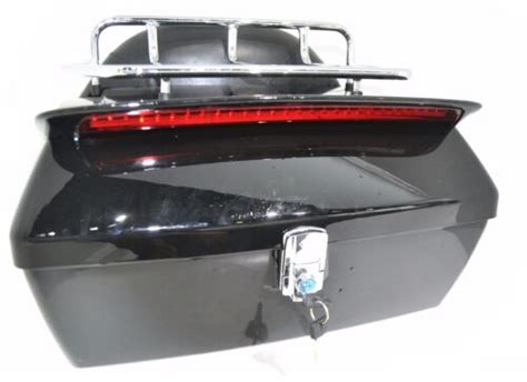 New Hard Motorcycle Trunk Luggage For Honda Shadow Vtx Wtail Light