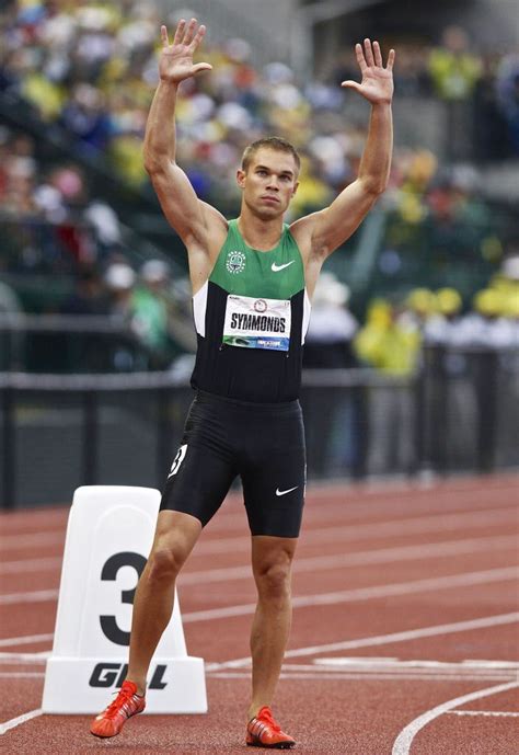 London Olympics Otc Eugene S Nick Symmonds Wins His First Round Heat Of The 800