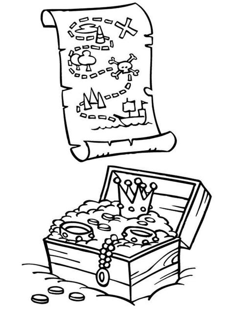 Https://techalive.net/coloring Page/treasure Map Coloring Pages