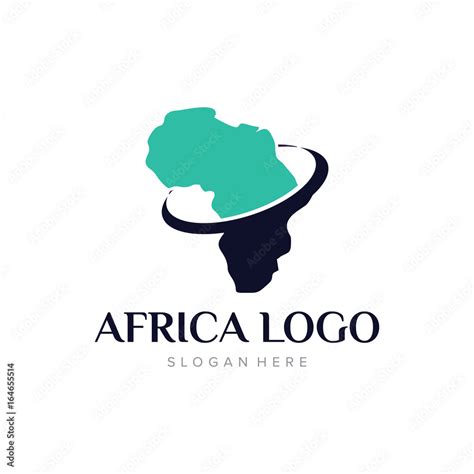 African Logo Template Design Vector Emblem Design Concept Creative