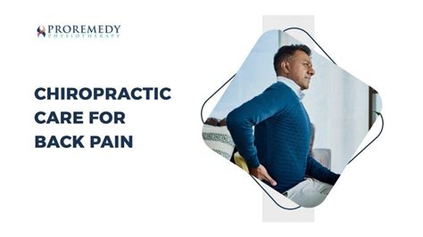 Chiropractic Care For Back Pain Kaizen Health Group