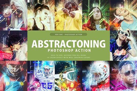 Abstractoning Photoshop Action By Andriyfm On Creativemarket