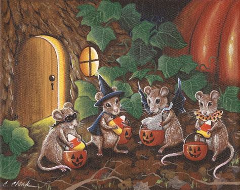 Vintage Halloween Prints Halloween Artwork Halloween Pictures Mouse