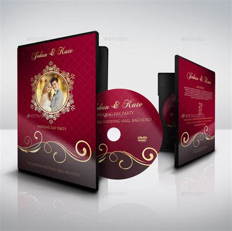 Wedding Dvd Cover Template Png Lopasing