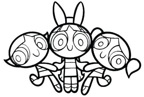 Powerpuff Girls Blossom Coloring Pages At