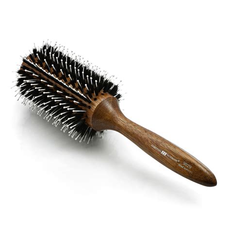 Round Boar Bristle Hair Brush Soft Bristle Hair Brush Hair Brush For Thick Hair Hairdressing