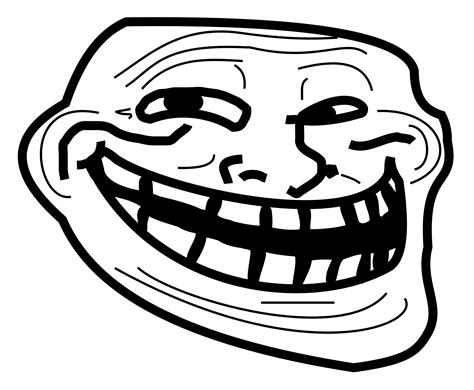 Trollface Troll Face Troll Faces Png Images 1png Snipstock