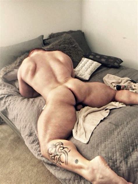 Naked Guy Selfie Bed